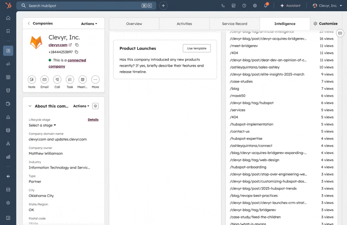 Blog - Intelligence