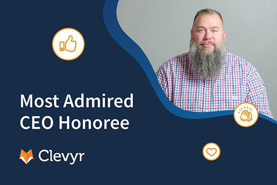 10 Years Strong: Clevyr Founder Honored as Most Admired CEO